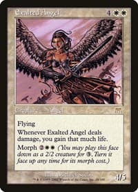 Exalted Angel - Onslaught - Magic: The Gathering card