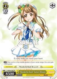 "Wonderful Rush" Kotori Minami - Love Live! - Weiss Schwarz card