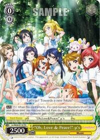 "Oh, Love & Peace!" u's - Love Live! - Weiss Schwarz card