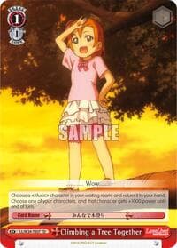 Climbing a Tree Together (TD) - Love Live! - Weiss Schwarz card