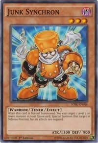 Junk Synchron - Structure Deck: Synchron Extreme - YuGiOh card