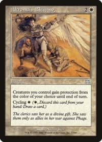 Akroma's Blessing - Onslaught - Magic: The Gathering card