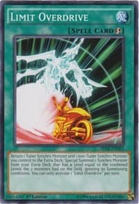 Limit Overdrive - Structure Deck: Synchron Extreme - YuGiOh card