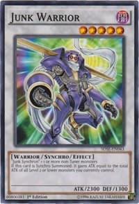 Junk Warrior - Structure Deck: Synchron Extreme - YuGiOh card