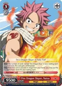 Fire Dragon Slayer, Natsu (SR) - Fairy Tail ver.E - Weiss Schwarz card