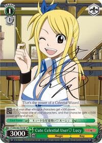 Cute Celestial User? Lucy (SP) - Fairy Tail ver.E - Weiss Schwarz card