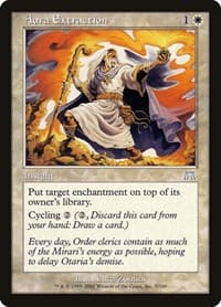 Aura Extraction - Onslaught - Magic: The Gathering card