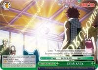 DEAR KABY - Fairy Tail ver.E - Weiss Schwarz card