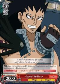 Gajeel Redfoxx - Fairy Tail ver.E - Weiss Schwarz card
