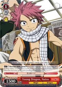 Young Dragon, Natsu - Fairy Tail ver.E - Weiss Schwarz card