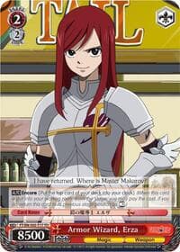 Armor Wizard, Erza - Fairy Tail ver.E - Weiss Schwarz card