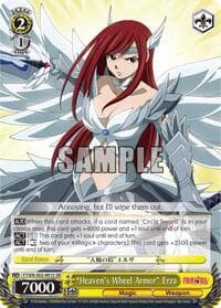 "Heaven's Wheel Armor" Erza (SR) - Fairy Tail ver.E - Weiss Schwarz card