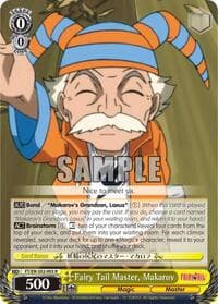 Fairy Tail Master, Makarov - Fairy Tail ver.E - Weiss Schwarz card