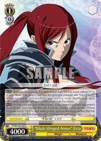 "Black Winged Armor" Erza - Fairy Tail ver.E - Weiss Schwarz card