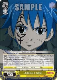 Childhood Jellal - Fairy Tail ver.E - Weiss Schwarz card