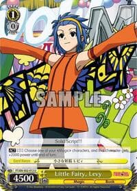 Little Fairy, Levy - Fairy Tail ver.E - Weiss Schwarz card