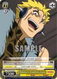 Makarov's Grandson, Laxus - Fairy Tail ver.E - Weiss Schwarz card