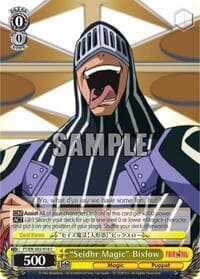 "Seidhr Magic" Bixlow - Fairy Tail ver.E - Weiss Schwarz card