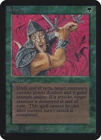 Berserk - Alpha Edition - Magic: The Gathering card