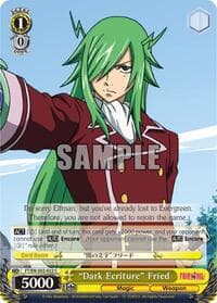 "Dark Ecriture" Fried - Fairy Tail ver.E - Weiss Schwarz card