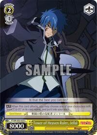 Tower of Heaven Ruler, Jellal - Fairy Tail ver.E - Weiss Schwarz card