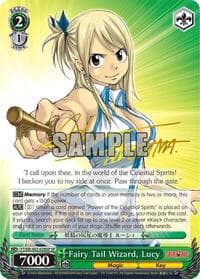 Fairy Tail Wizard, Lucy (SP) - Fairy Tail ver.E - Weiss Schwarz card