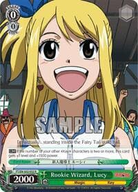Rookie Wizard, Lucy - Fairy Tail ver.E - Weiss Schwarz card