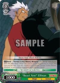 "Beast Arm" Elfman - Fairy Tail ver.E - Weiss Schwarz card