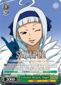Celestial Wizard, Angel - Fairy Tail ver.E - Weiss Schwarz card