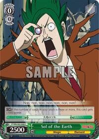 Sol of the Earth - Fairy Tail ver.E - Weiss Schwarz card