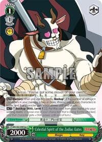 Celestial Spirit of the Zodiac Gates (Taurus) - Fairy Tail ver.E - Weiss Schwarz card