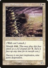 Crude Rampart - Onslaught - Magic: The Gathering card