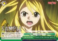 Power of the Celestial Spirits - Fairy Tail ver.E - Weiss Schwarz card