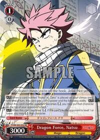 Dragon Force, Natsu - Fairy Tail ver.E - Weiss Schwarz card