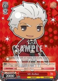 SD Archer - Fate/stay night [Unlimited Blade Works] - Weiss Schwarz card