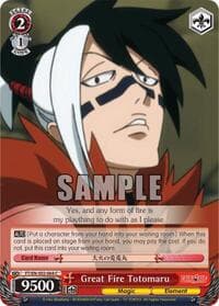 Great Fire Totomaru - Fairy Tail ver.E - Weiss Schwarz card