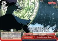 Iron Dragon Roar - Fairy Tail ver.E - Weiss Schwarz card