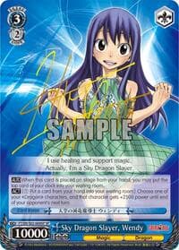 Sky Dragon Slayer, Wendy (SP) - Fairy Tail ver.E - Weiss Schwarz card