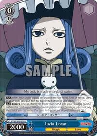 Juvia Loxar - Fairy Tail ver.E - Weiss Schwarz card