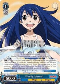 Wendy Marvell - Fairy Tail ver.E - Weiss Schwarz card