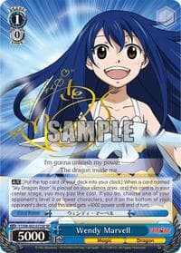 Wendy Marvell (SP) - Fairy Tail ver.E - Weiss Schwarz card