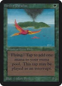 Birds of Paradise - Alpha Edition - Magic: The Gathering card