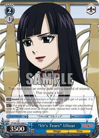 "Ur's Tears" Ultear - Fairy Tail ver.E - Weiss Schwarz card