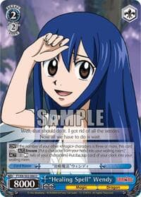"Healing Spell" Wendy - Fairy Tail ver.E - Weiss Schwarz card