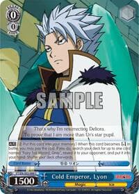 Cold Emperor, Lyon - Fairy Tail ver.E - Weiss Schwarz card