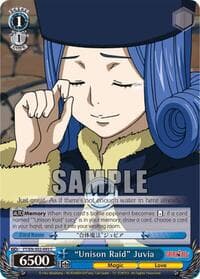 "Unison Raid" Juvia - Fairy Tail ver.E - Weiss Schwarz card