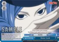 Water Lock - Fairy Tail ver.E - Weiss Schwarz card