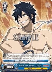 Silent Ice Make, Gray - Fairy Tail ver.E - Weiss Schwarz card