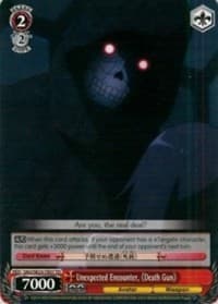 Unexpected Encounter, Death Gun - Sword Art Online II - Weiss Schwarz card