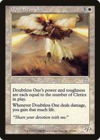 Doubtless One - Onslaught - Magic: The Gathering card